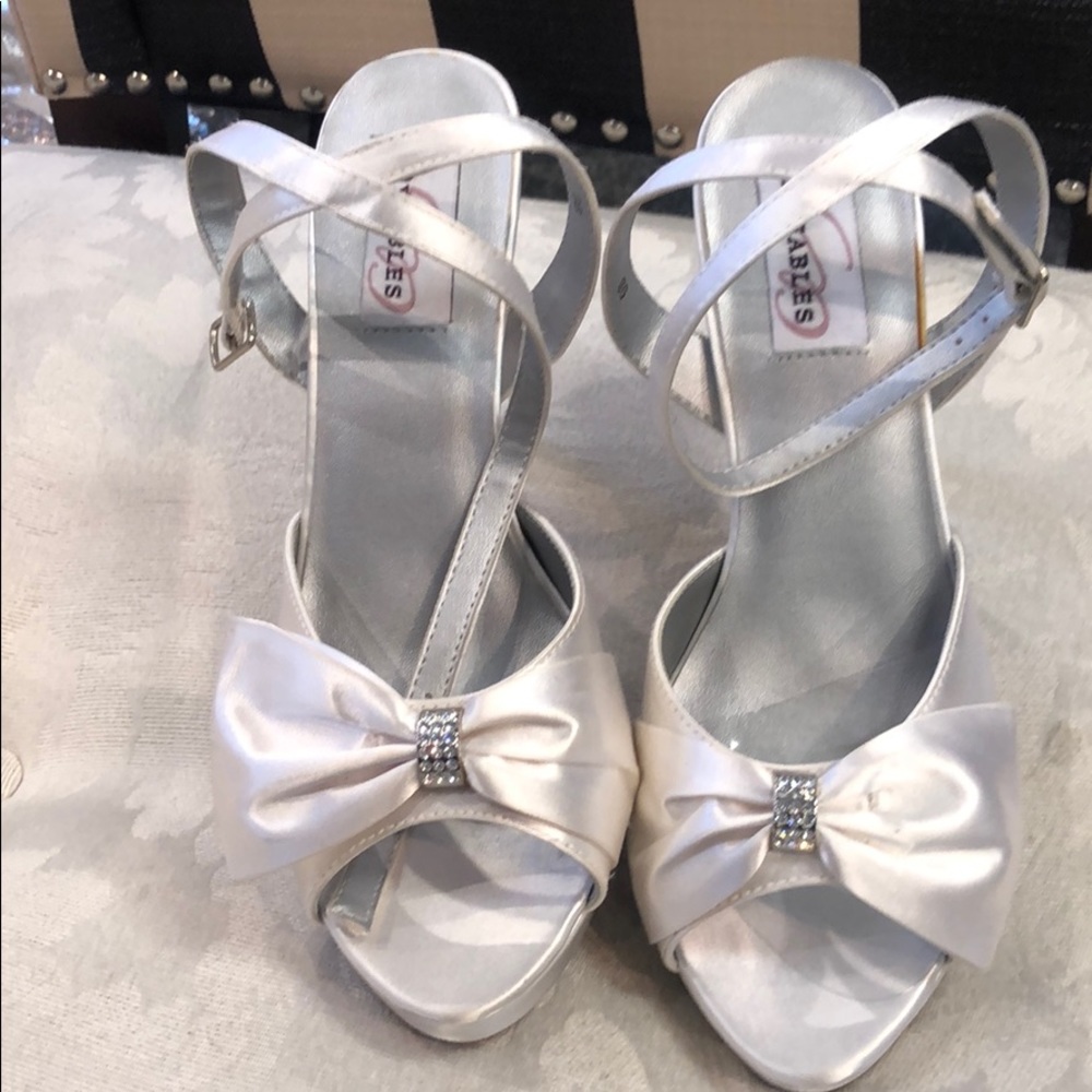 White heels